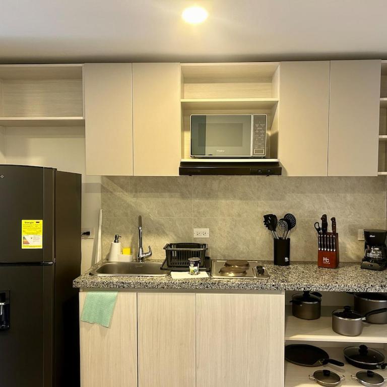 Loft amplio con estilo Ejecutivo - 829 - One-Bedroom Apartment - 4