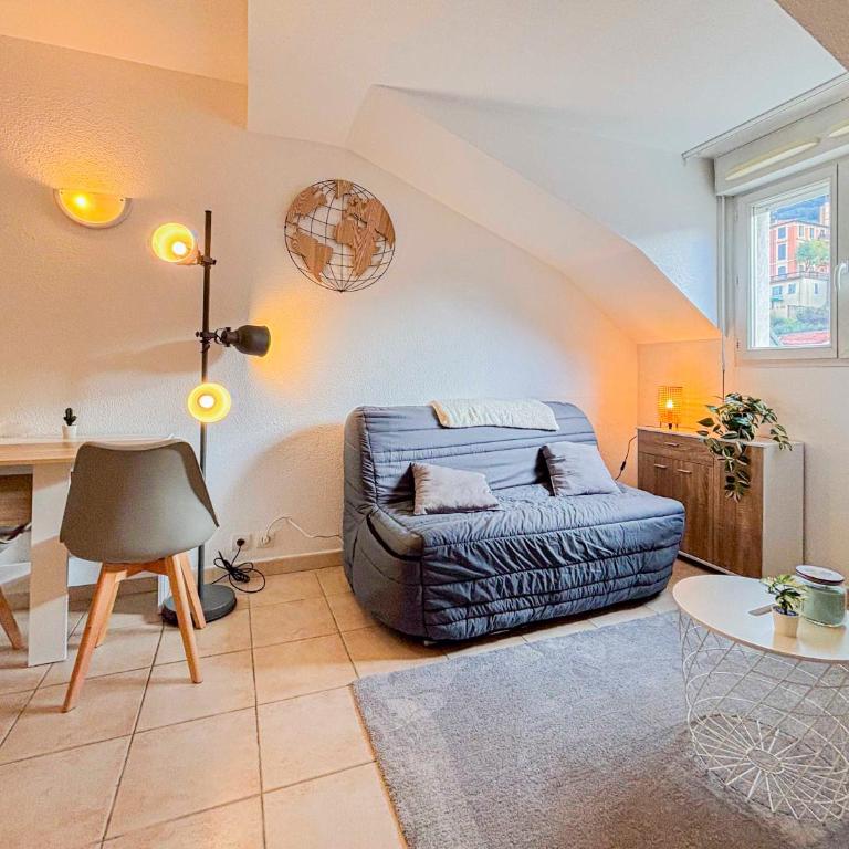 Etudiants Port - Riquier- Wifi, 2 pers - Studio - 5