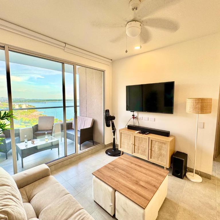 Hermoso apartamento con vista al mar - One-Bedroom Apartment - 10