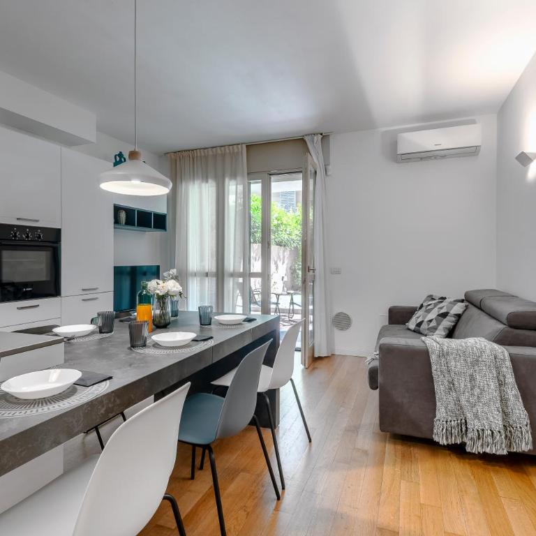 StayEasy Gargano - Stylish Apt with Private Yard - Appartamento Deluxe con 2 Camere da Letto e Vista Giardino - 11