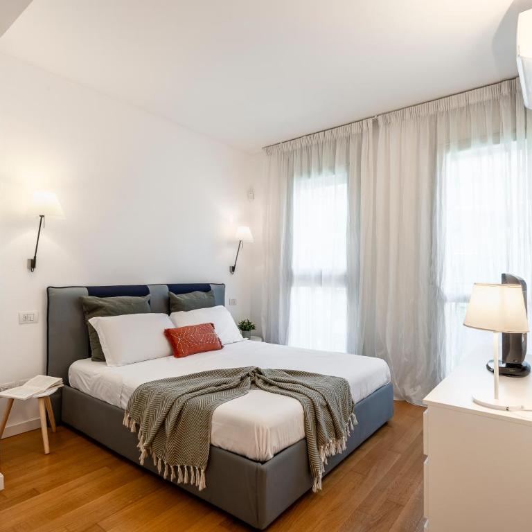StayEasy Gargano - Stylish Apt with Private Yard - Appartamento Deluxe con 2 Camere da Letto e Vista Giardino - 12