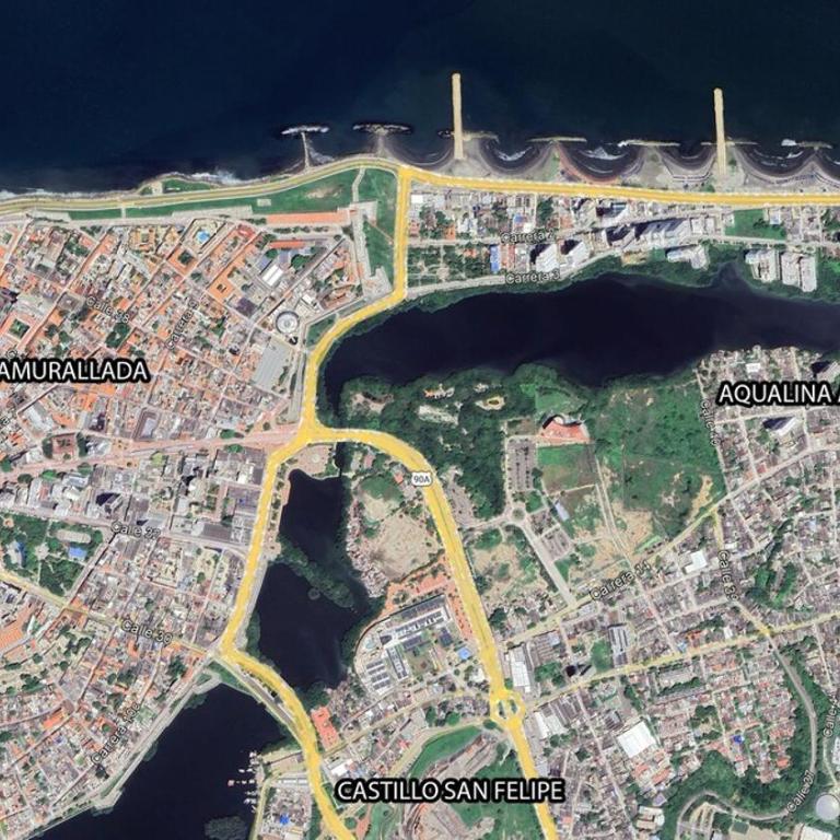 Apto con vista al mar y cerca a todo en Cartagena - Three-Bedroom Apartment - 25