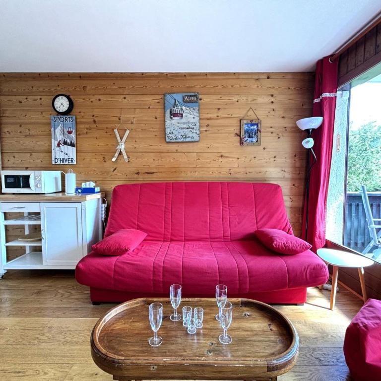 Appartement 6 pers. aux pistes, balcon vue montagne - Appartement 2 Chambres - 4