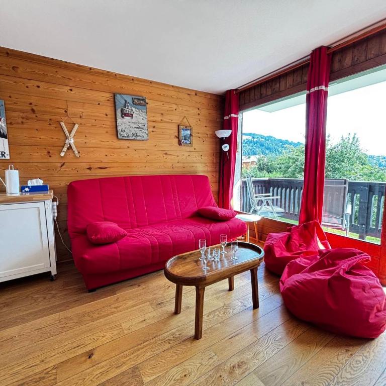 Appartement 6 pers. aux pistes, balcon vue montagne - Appartement 2 Chambres - 6