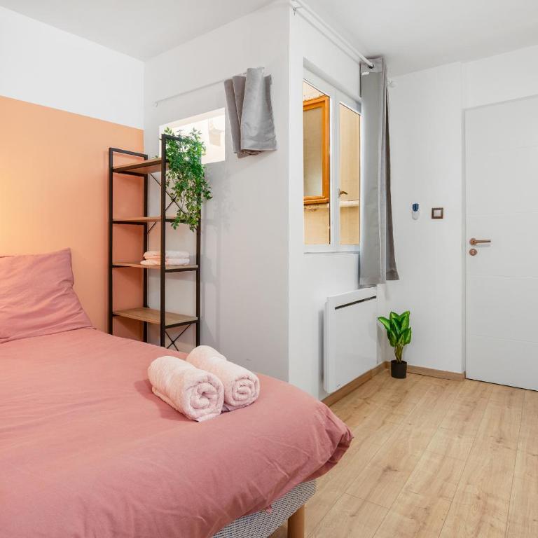 Nomad AMBRE & Nomad ARGILE Chambres double avec SDB partagée - Nomad Home - Suite 2 Chambres - 4