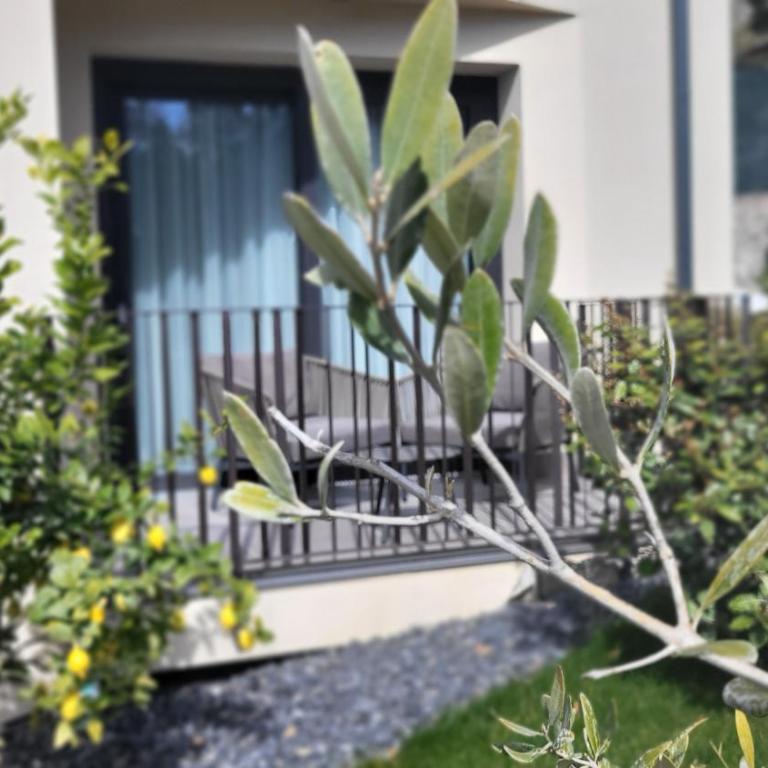 Attilio High Living Suites - Adults Only - Deluxe Suite mit Kingsize-Bett, seitlichem Seeblick und Balkon - 15