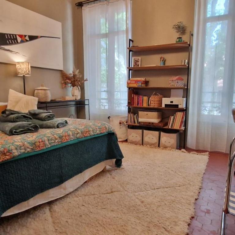 Divine Idylle Luxe 3 chambres, terrasse 130m2, jacuzzi, Clim 5 m Cours Mirabeau - Appartamento con 3 Camere da Letto - 47