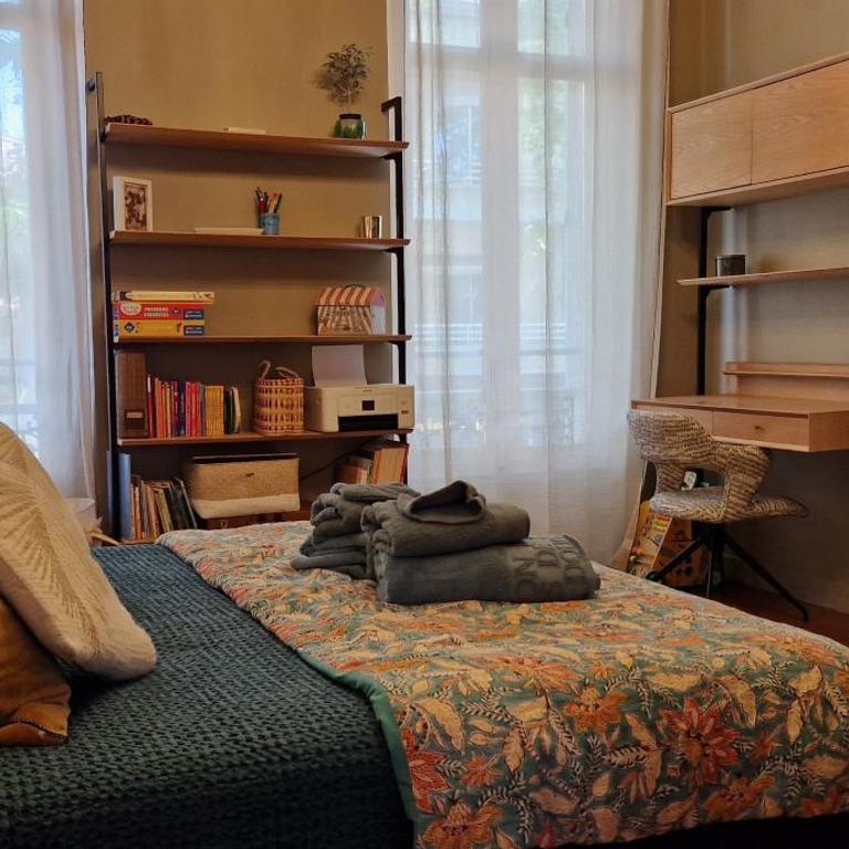 Divine Idylle Luxe 3 chambres, terrasse 130m2, jacuzzi, Clim 5 m Cours Mirabeau - Appartamento con 3 Camere da Letto - 51