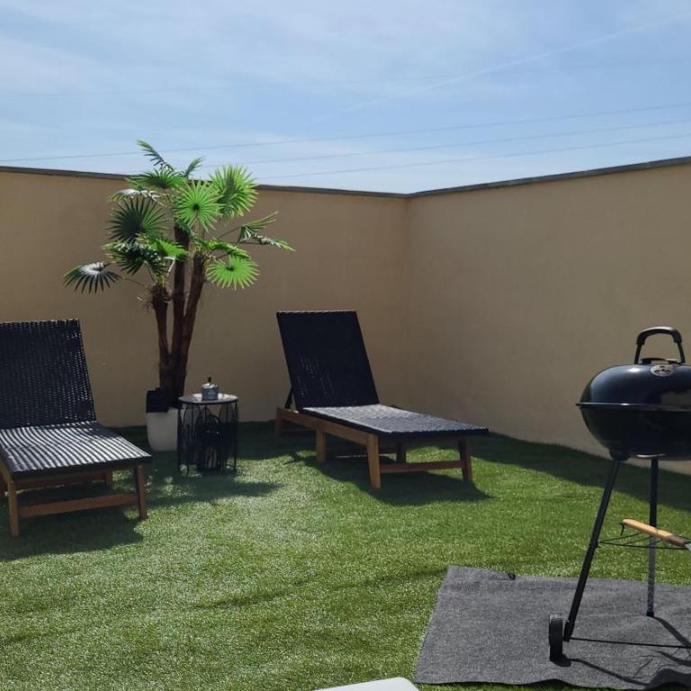 Stella - Appartement détente à Dieppe - Appartement - Vue sur Jardin - 18