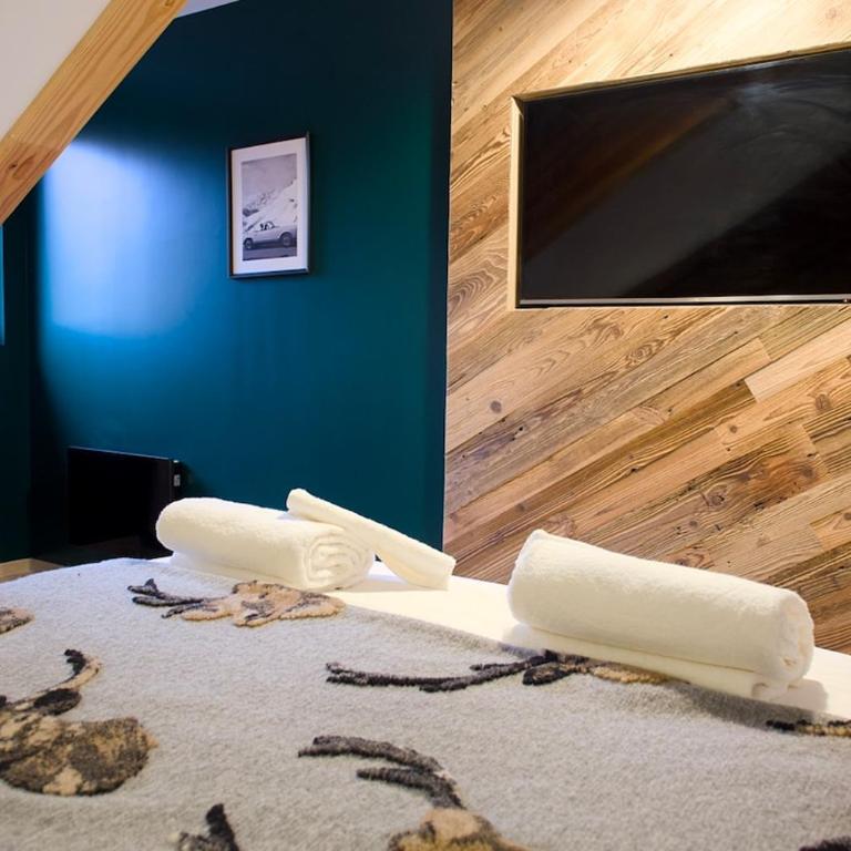 Superbe duplex sauna piscine Vars - pied des pistes - Four-Bedroom Luxury Apartment - 58