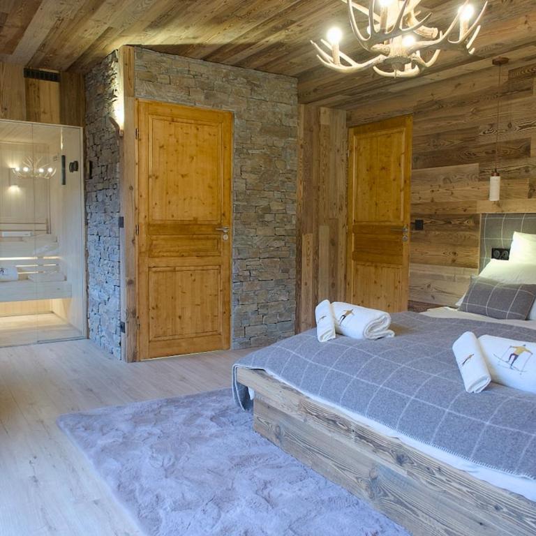Superbe duplex sauna piscine Vars - pied des pistes - Four-Bedroom Luxury Apartment - 31