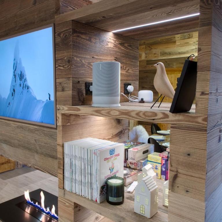 Superbe duplex sauna piscine Vars - pied des pistes - Four-Bedroom Luxury Apartment - 21