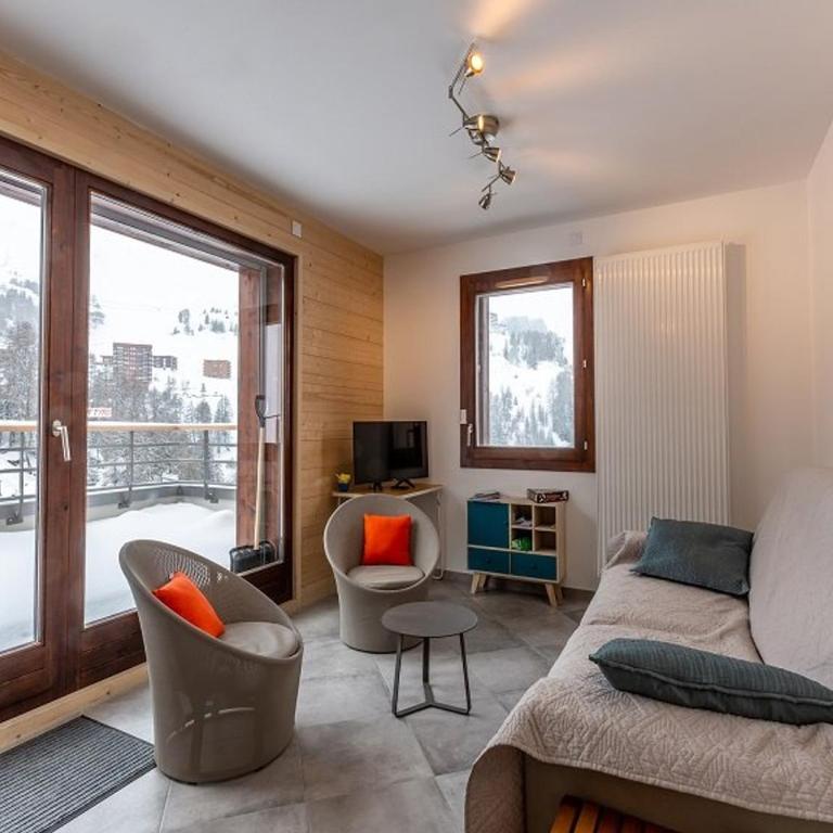 Charmant appartement au cœur de La Plagne avec cuisine équipée et accès rapide aux pistes - Apartment mit 2 Schlafzimmern - 4