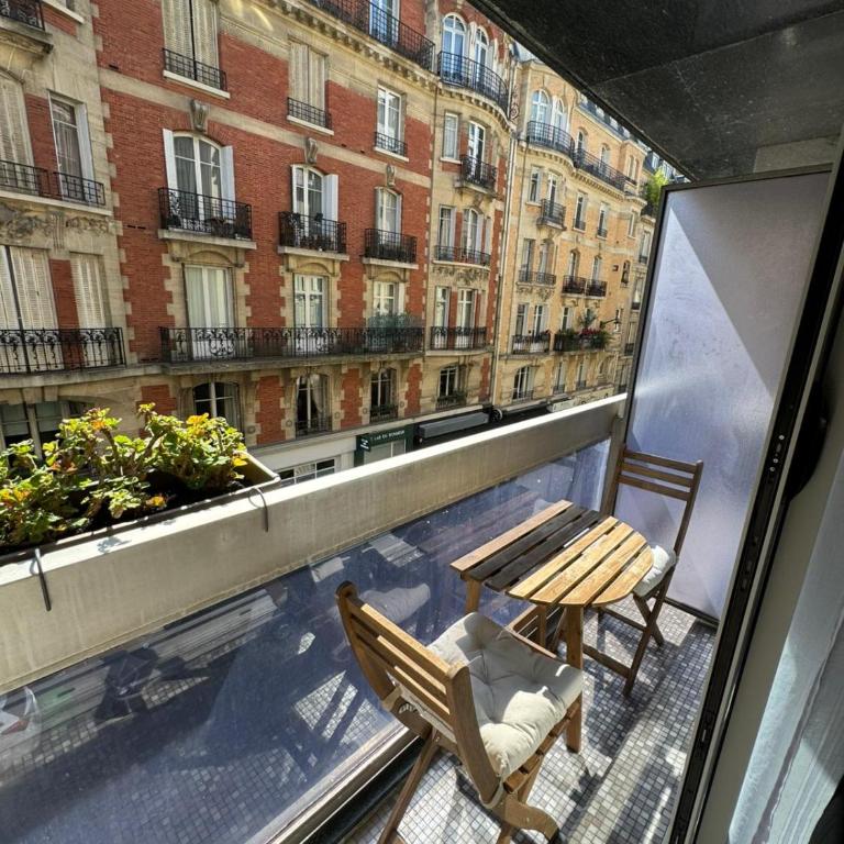 Tour Eiffel - Studio balcon - Paris 16e - Calme - Estudio con balcón - 3