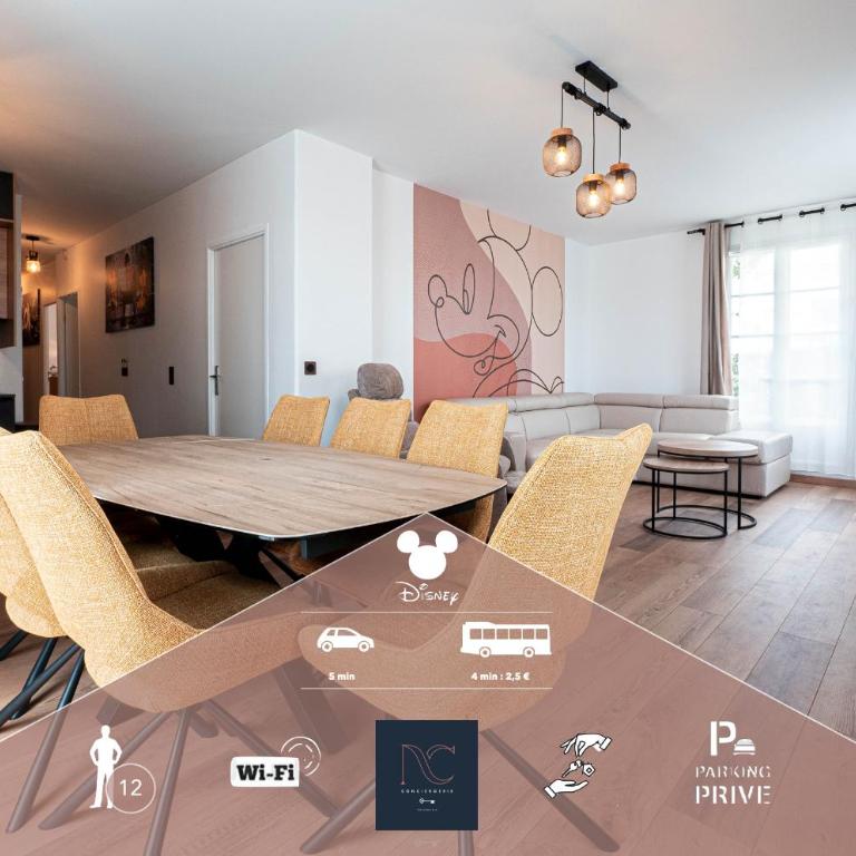 Disneyland-Paris, 12 pers, 2 parkings, Wifi - Apartment - 1
