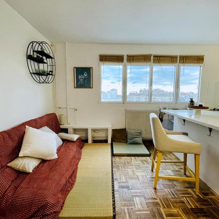 ROMANTIC and ZEN flat in Paris BUTTE AUX CAILLES - One-Bedroom Apartment - 1