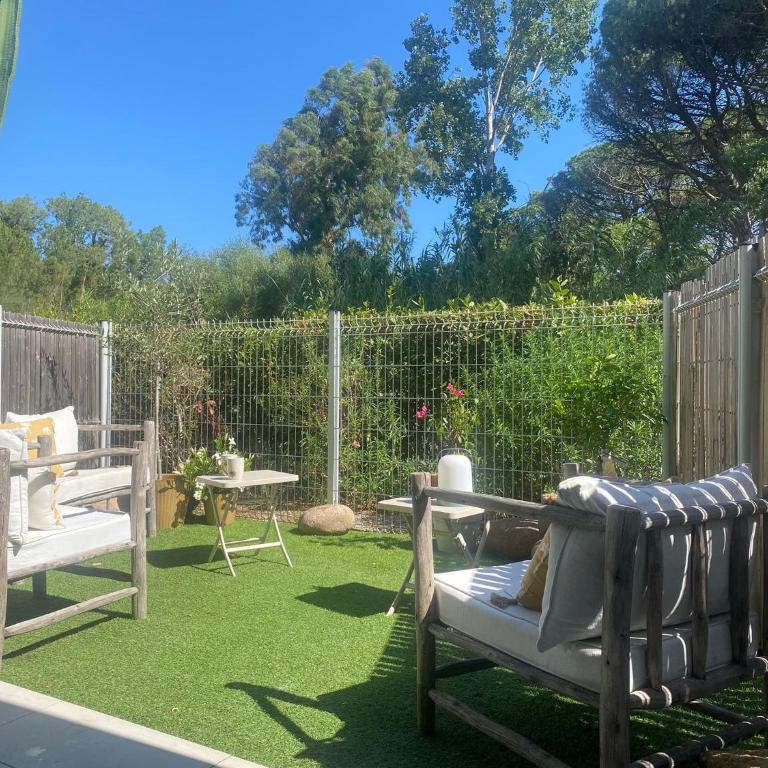 Rez-de-jardin 3 - Accès direct à la plage - Appartamento con 2 Camere da Letto, Balcone e Terrazza - 1