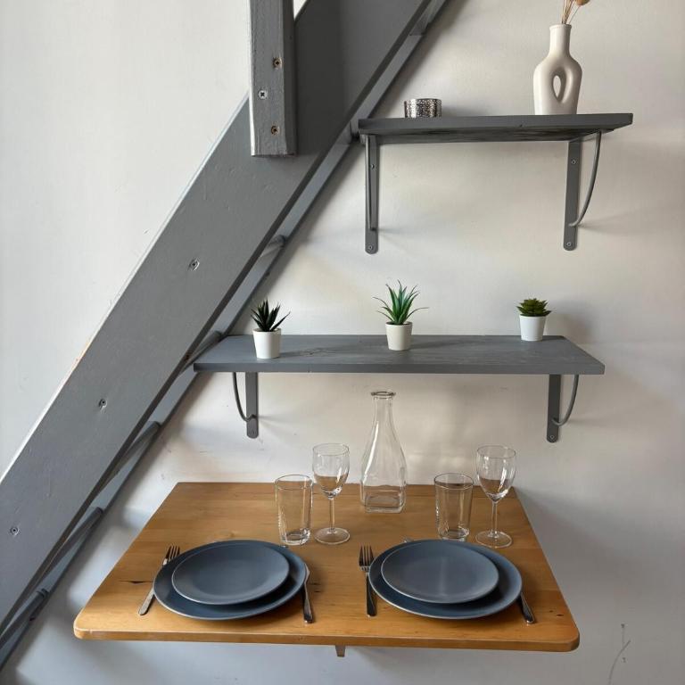 Urban'Mezza Spot - Lyon Valmy - Wi-Fi & Metro - Monolocale su 2 Livelli - 11