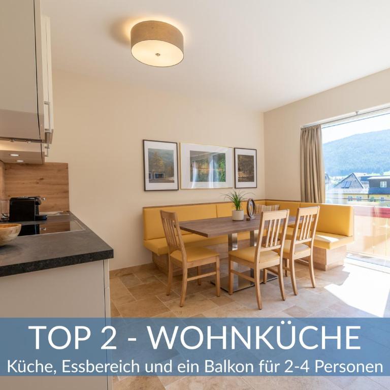 Heimathaus Dengg - Ferienwohnungen im Lungau - Ski & Wanderurlaub nahe Obertauern im Salzburger Land - Apartment mit 2 Schlafzimmern und Balkon - 1. Etage - 10