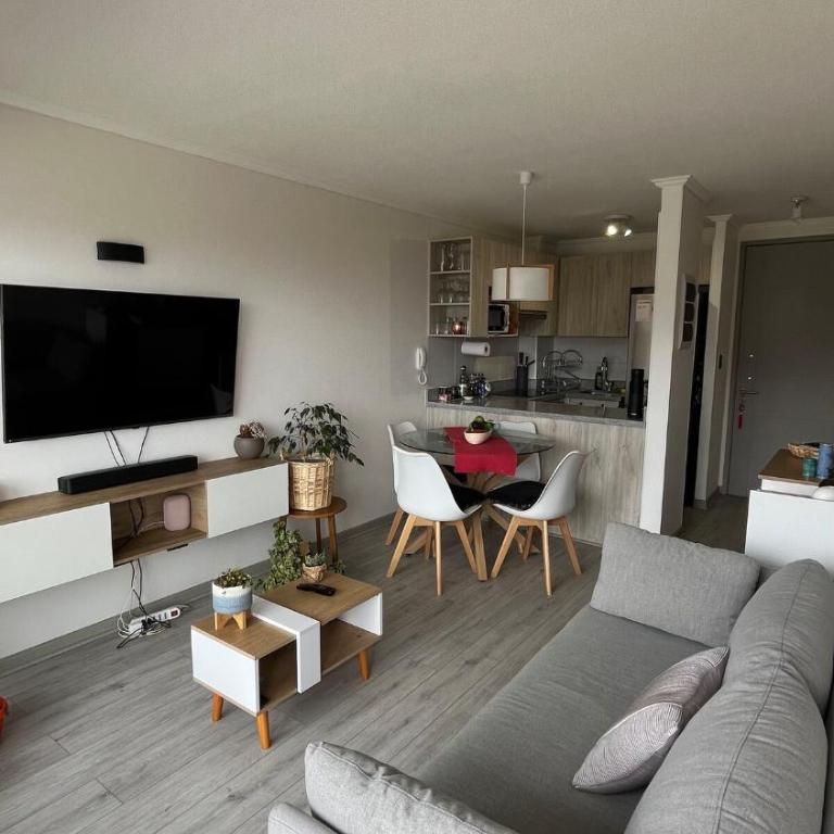 Cómodo Dpto en Condominio - A pasos de la playa - Two-Bedroom Apartment - 3
