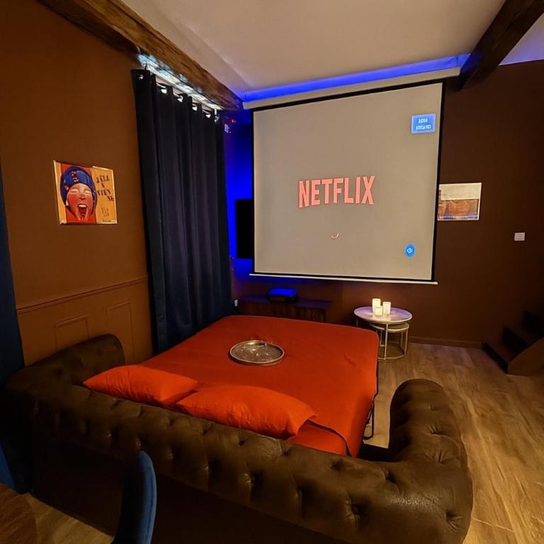 Cinéma & Ambiance Jazz Cosy au cœur de Vienne - Netflix - Hypercentre - Blue Note - France - Studio Familial - 5