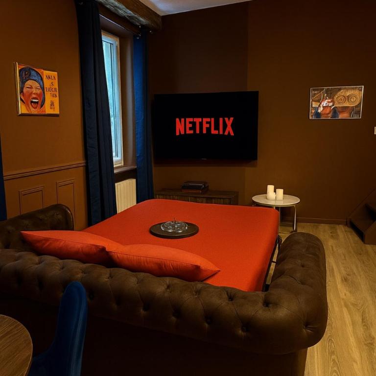 Cinéma & Ambiance Jazz Cosy au cœur de Vienne - Netflix - Hypercentre - Blue Note - France - Studio Familial - 33