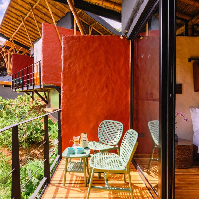 Kawa Bamboo Retreat - King Room with Sauna - 5
