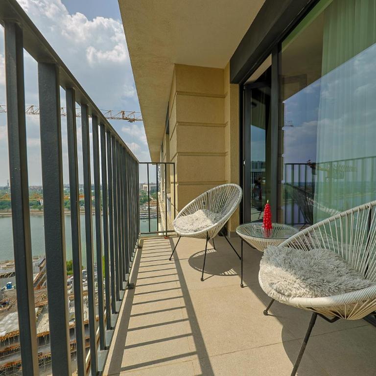 ZIGZAG Belgrade Waterfront - SIMFONIJA 2 - One-Bedroom Apartment with Balcony and Water View - 2