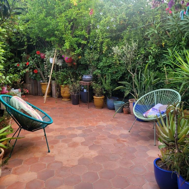 Maison de vacances à l'Ayguade classée 3 étoiles, climatisée,3mn à pied plage et restos ,5mn aéroport, 10mn gare - Haus mit 4 Schlafzimmern - 8