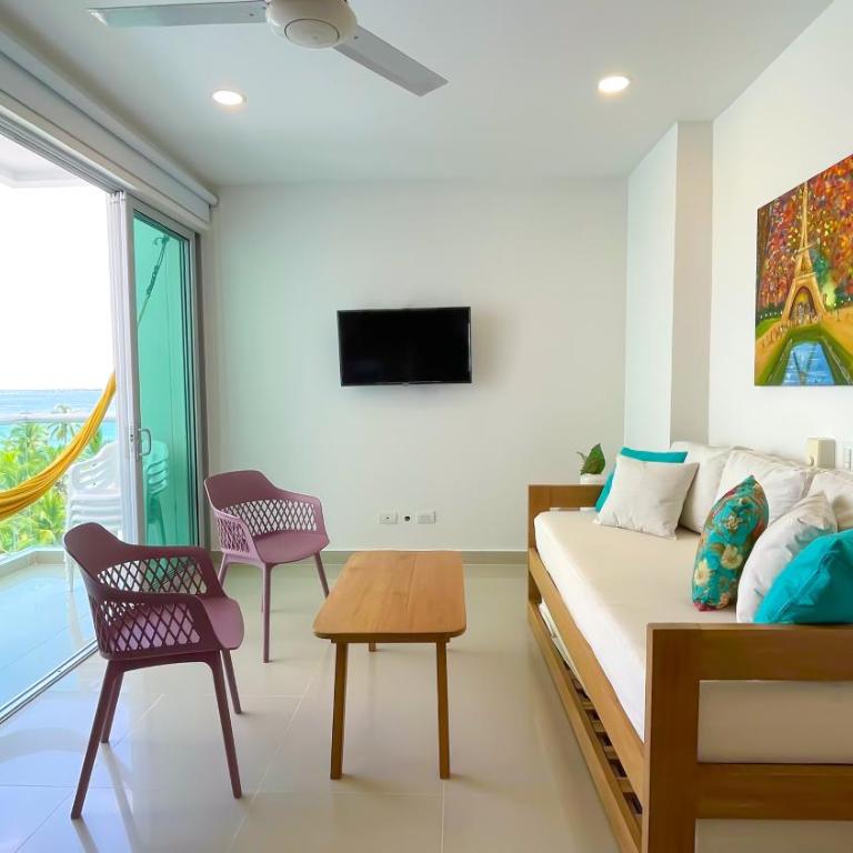 Magico Apartamento Frente al Mar 3 Habitaciones AR42 - Three-Bedroom Apartment - 23