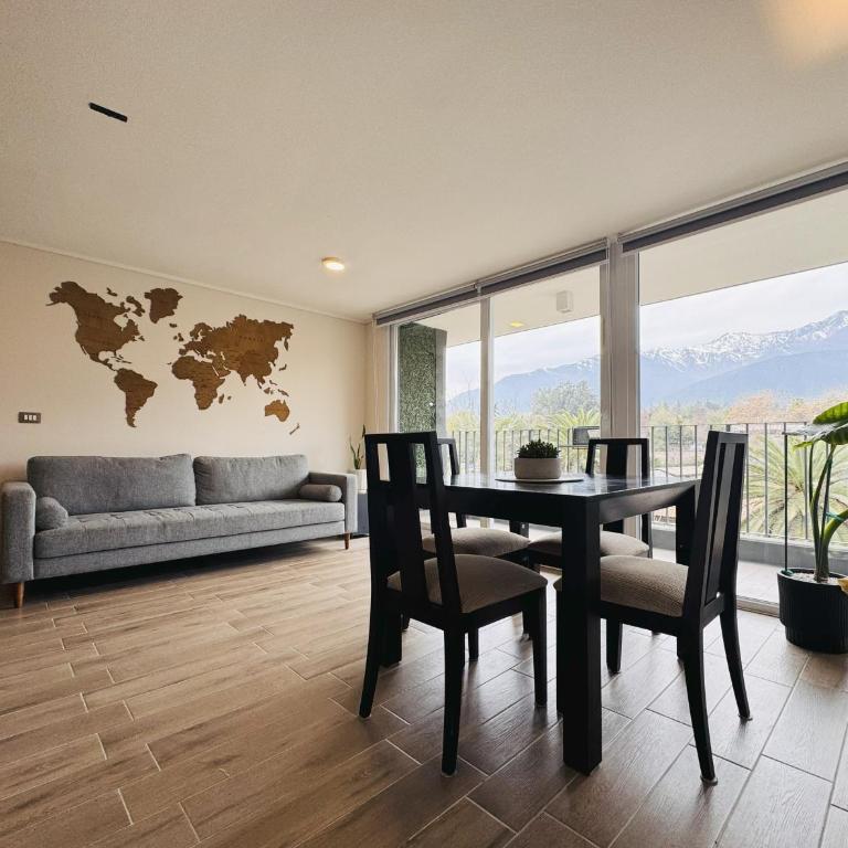 Departamento vista cordillera alto la florida - Two-Bedroom Apartment with Mountain View - 4