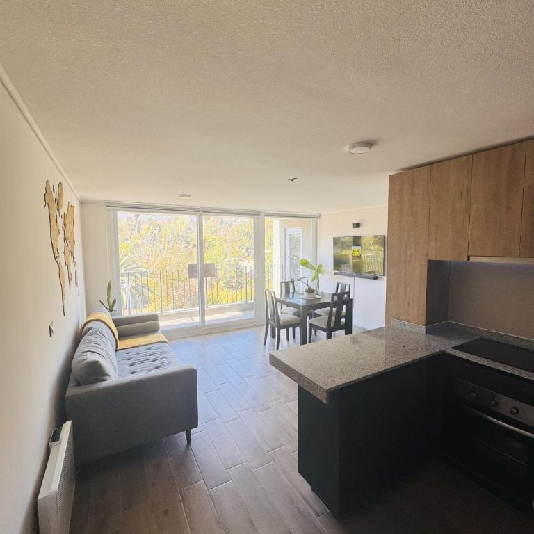 Departamento vista cordillera alto la florida - Two-Bedroom Apartment with Mountain View - 5