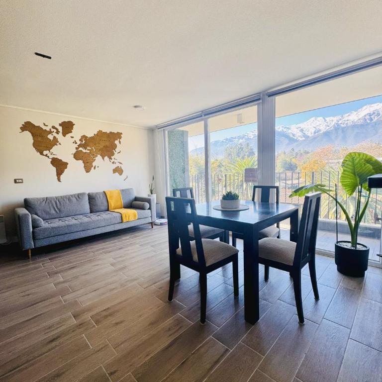 Departamento vista cordillera alto la florida - Two-Bedroom Apartment with Mountain View - 2