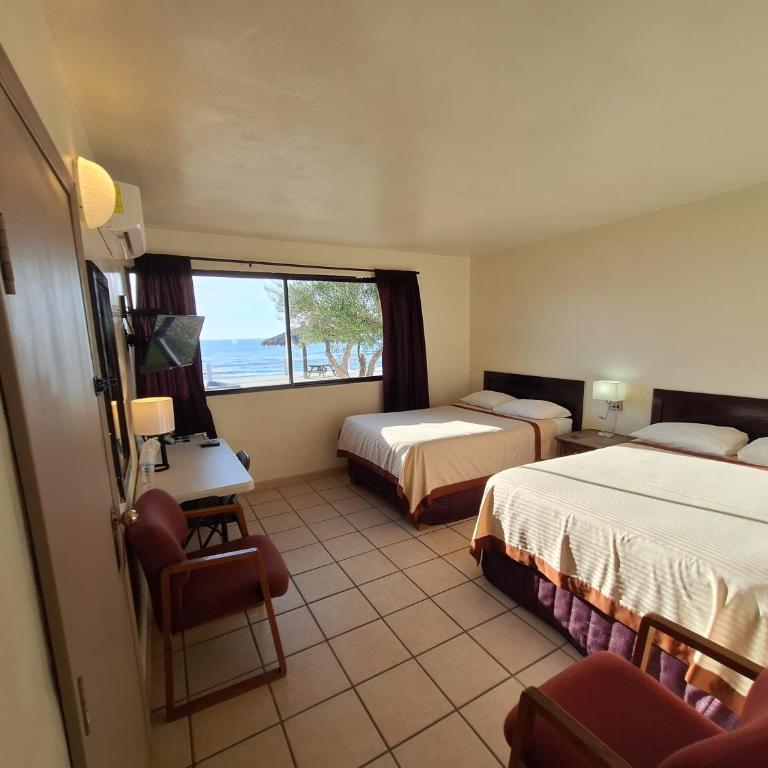 #39 Bungalow Seaside Hotel & Victors RV Park - Habitación Doble con vistas al mar - 4
