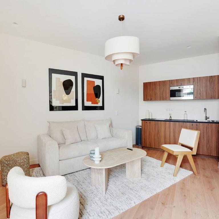 Appartement haut de gamme avec 2 salles de bains et climatisation au cœur du Marais - Appartement 1 Chambre - 1