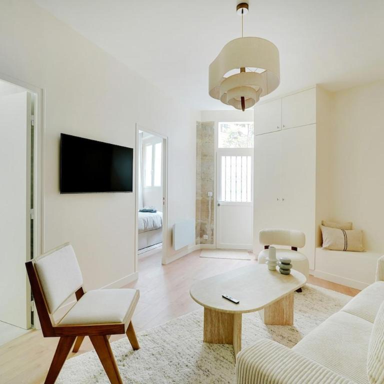 Appartement haut de gamme avec 2 salles de bains et climatisation au cœur du Marais - Appartement 1 Chambre - 14