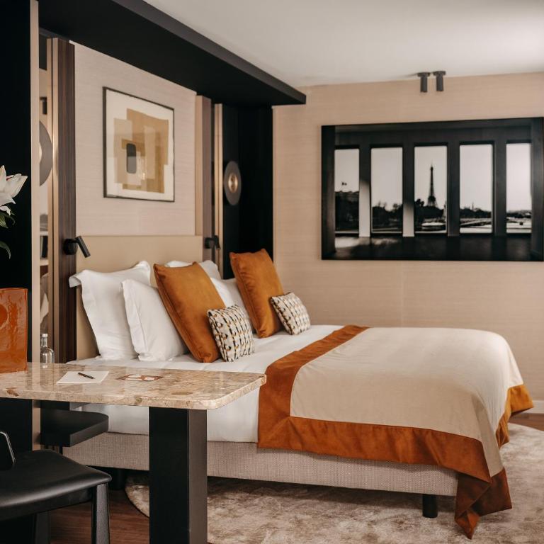 Hôtel Barnett Paris - Chambre Double Prestige avec Balcon - Sauna Gratuit et Accès à la Salle de Sport - 2