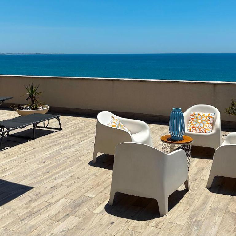 Fronte Mare a Pozzallo in Sicilia - Terrazza delle Sirene - Apartment mit Meerblick - 9