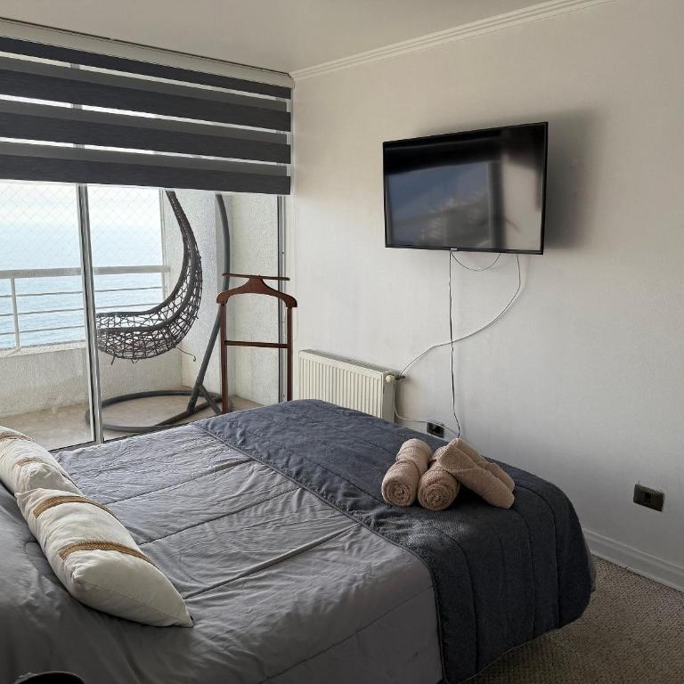 Depto con increíble vista al mar en Av Eluchans - Apartamento - 16