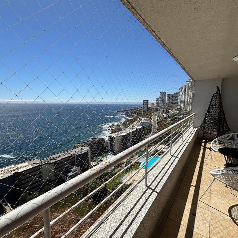 Depto con increíble vista al mar en Av Eluchans - Apartamento - 36