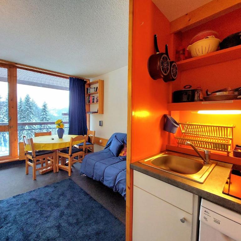 Studio cabine pour 4 pers., balcon, sud, Les Arcs 1800 - FR-1-346-457 - Studio - 3
