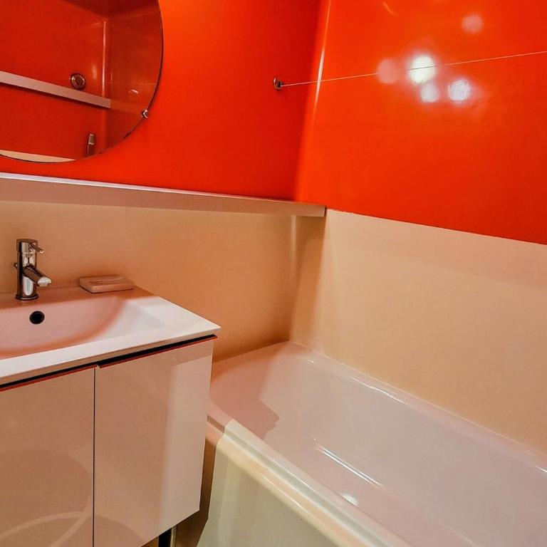 Appartement rénové, ski aux pieds, balcons, 3 pièces pour 8 pers. - Appartement 2 Chambres - 14