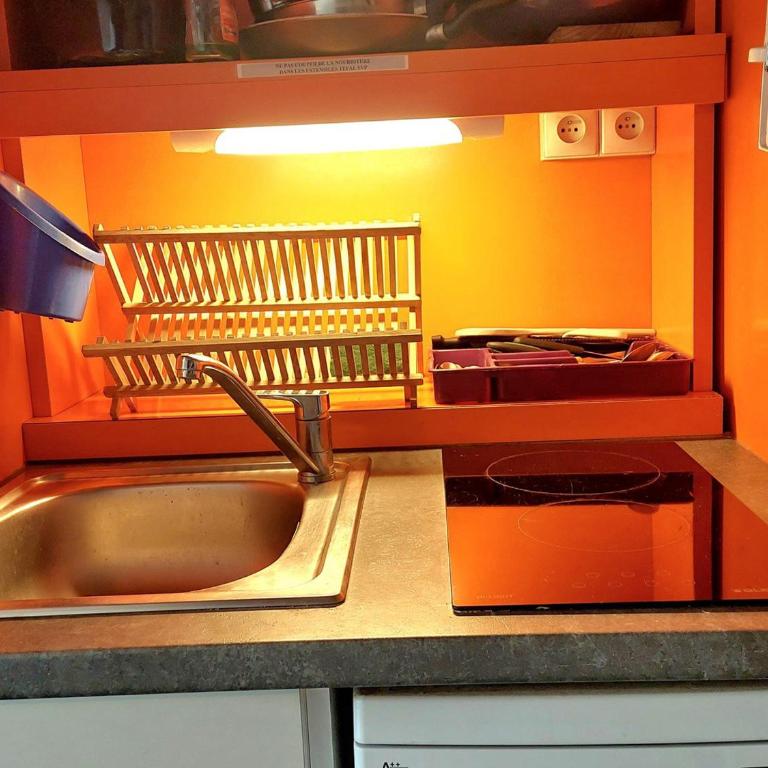 Studio cabine pour 4 pers., balcon, sud, Les Arcs 1800 - FR-1-346-457 - Studio - 4