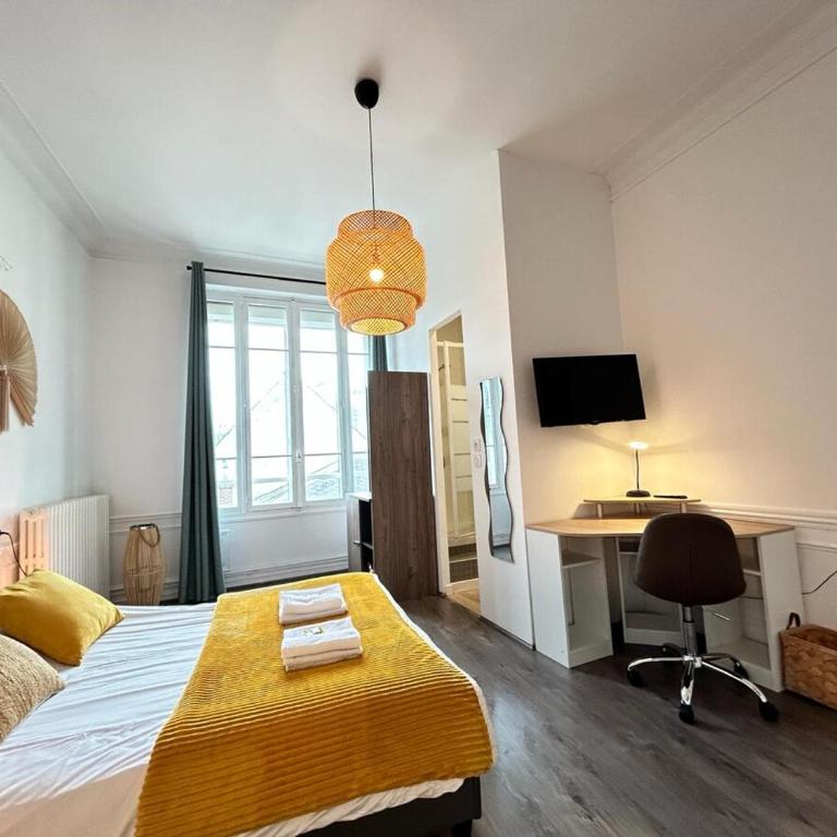 Le cœur de Reims magnifique 3 chambres au centre - Appartamento con 3 Camere da Letto - 11