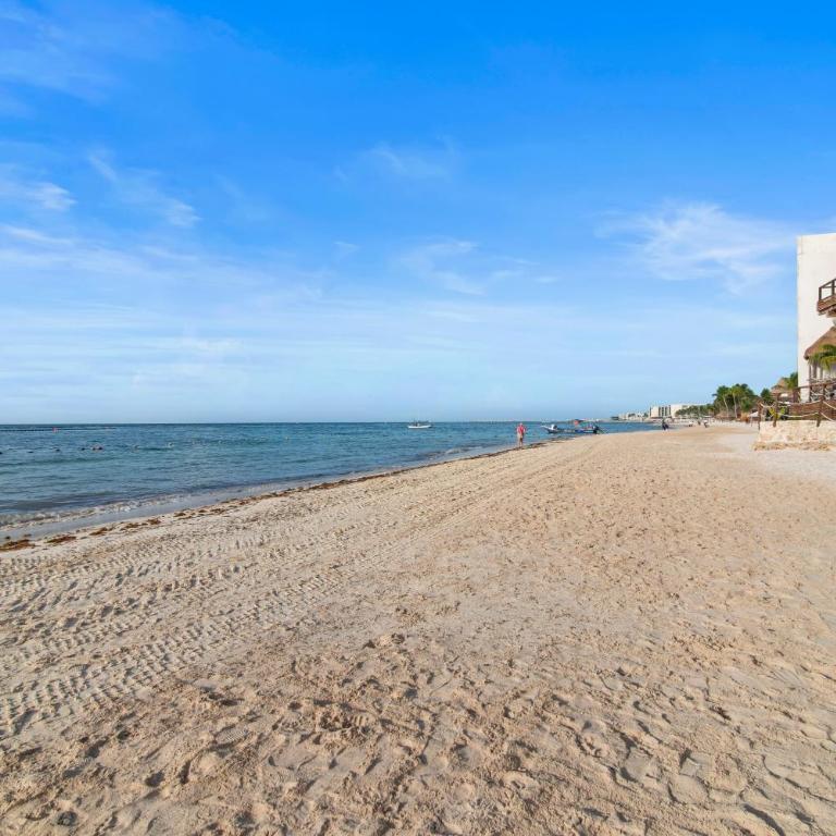 Beachfront Penthouse with Jacuzzi & Beach club - Three-Bedroom Apartment with Sea View - 50