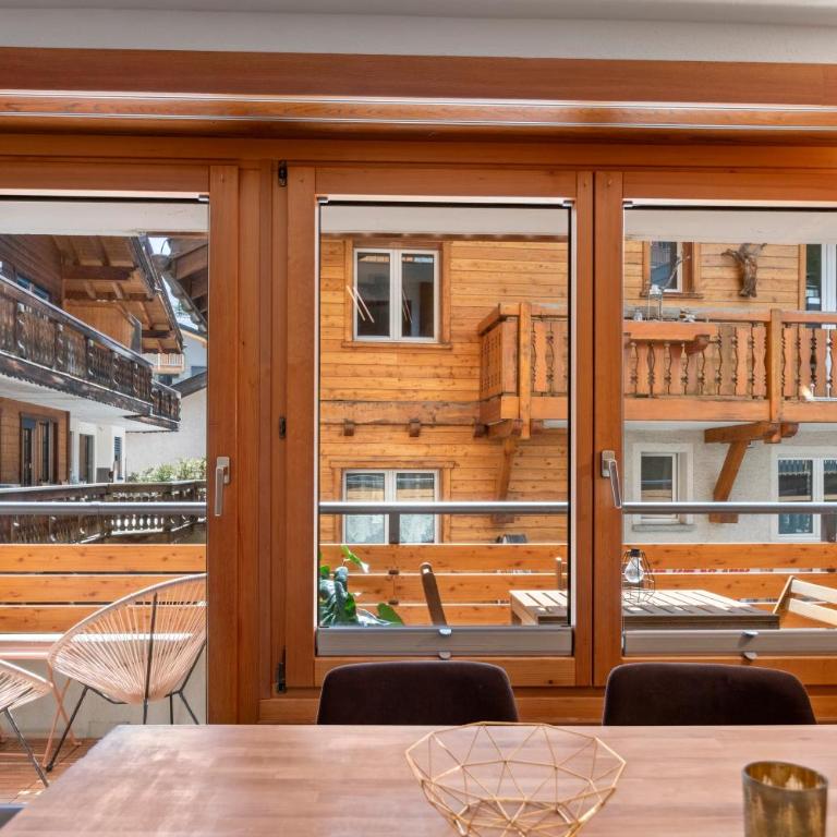 Centre de Saas-Fee - 2 chambres - balcon & patio - Apartment mit 2 Schlafzimmern - 15