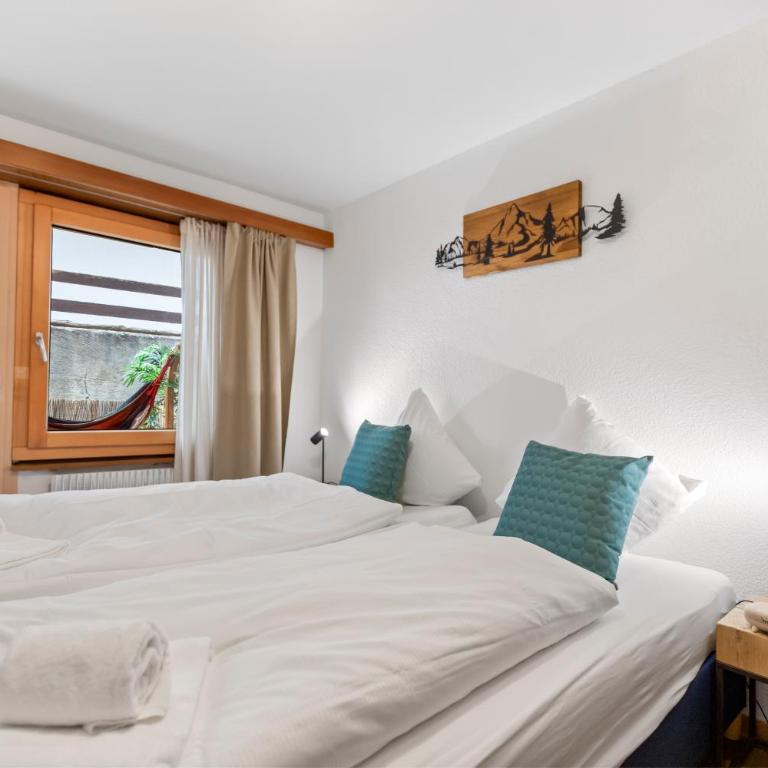 Centre de Saas-Fee - 2 chambres - balcon & patio - Apartment mit 2 Schlafzimmern - 4