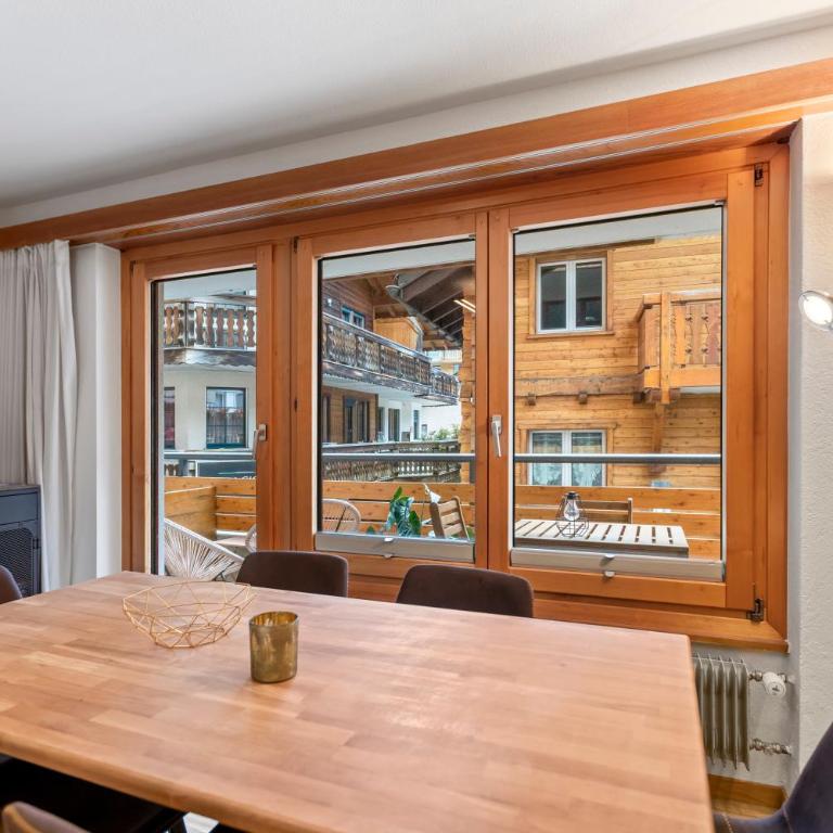 Centre de Saas-Fee - 2 chambres - balcon & patio - Apartment mit 2 Schlafzimmern - 16