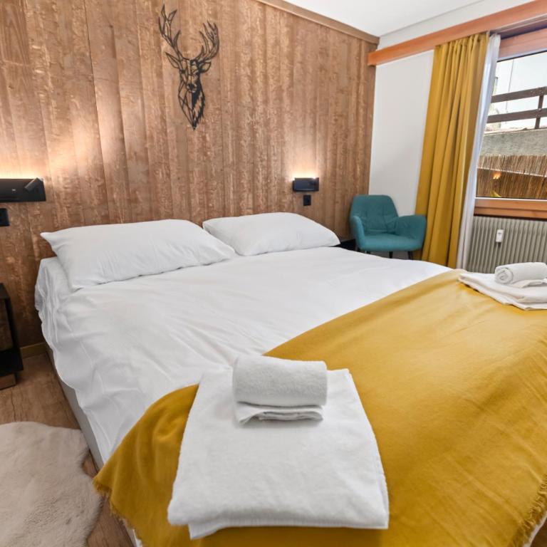 Centre de Saas-Fee - 2 chambres - balcon & patio - Apartment mit 2 Schlafzimmern - 39