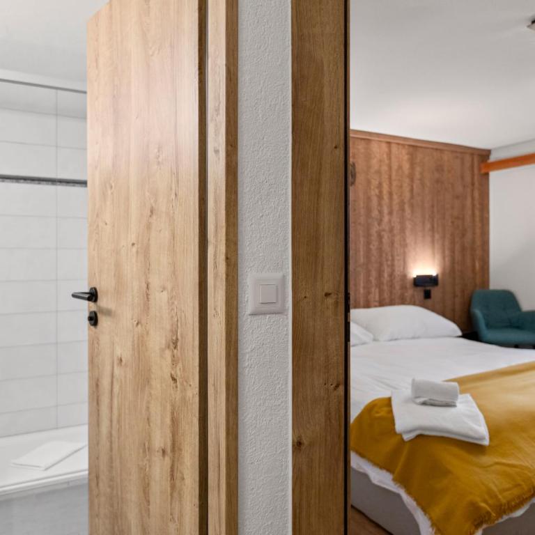 Centre de Saas-Fee - 2 chambres - balcon & patio - Apartment mit 2 Schlafzimmern - 38